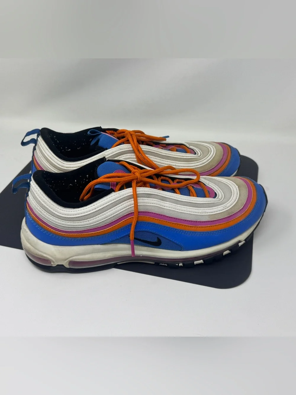 Nike Air Max 97 Active Fuchsia Running Shoes Men’s Size 12 CW6992-100